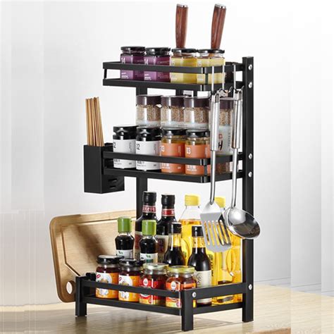 stainless steel under cabinet spice rack|small spice rack wall mount.